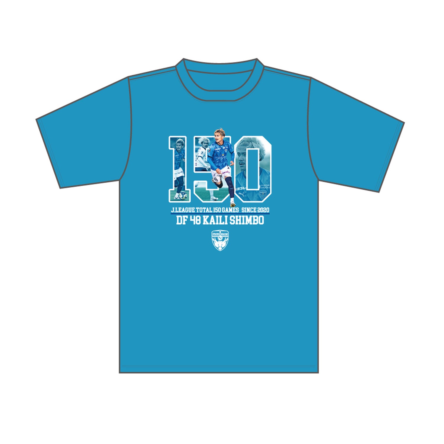 流通経済大学サッカー部50周年記念Tシャツ 明治安田Jリーグワールドチャレンジ2024 対戦記念Tシャツ