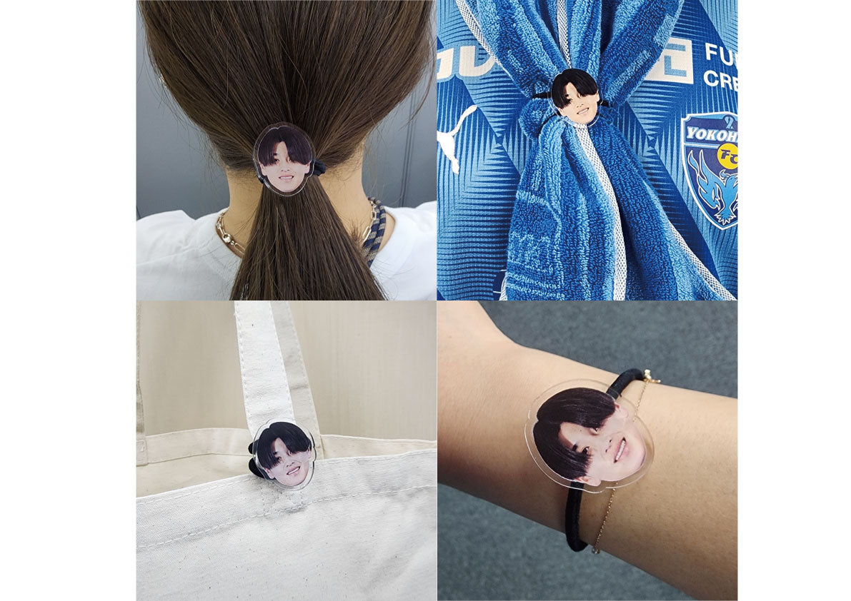 実写フリ丸ヘアゴム