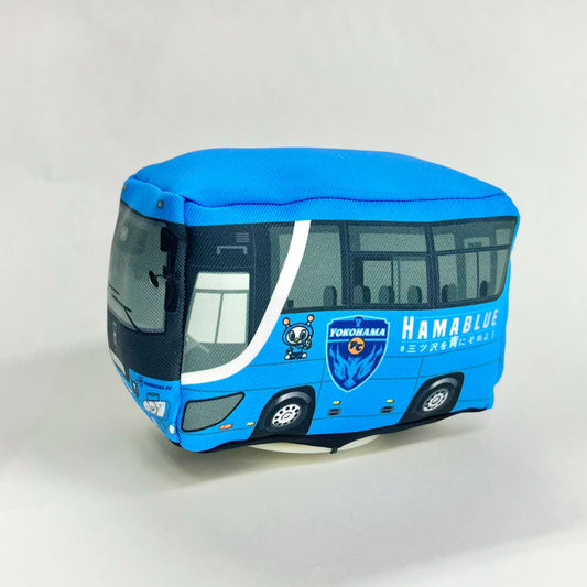 横浜FCチームバス風トコトコバスぬいぐるみ