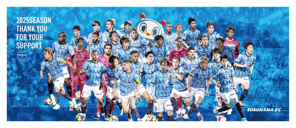 2025THANKSフェイスタオル | 横浜FC・公式オンラインストア