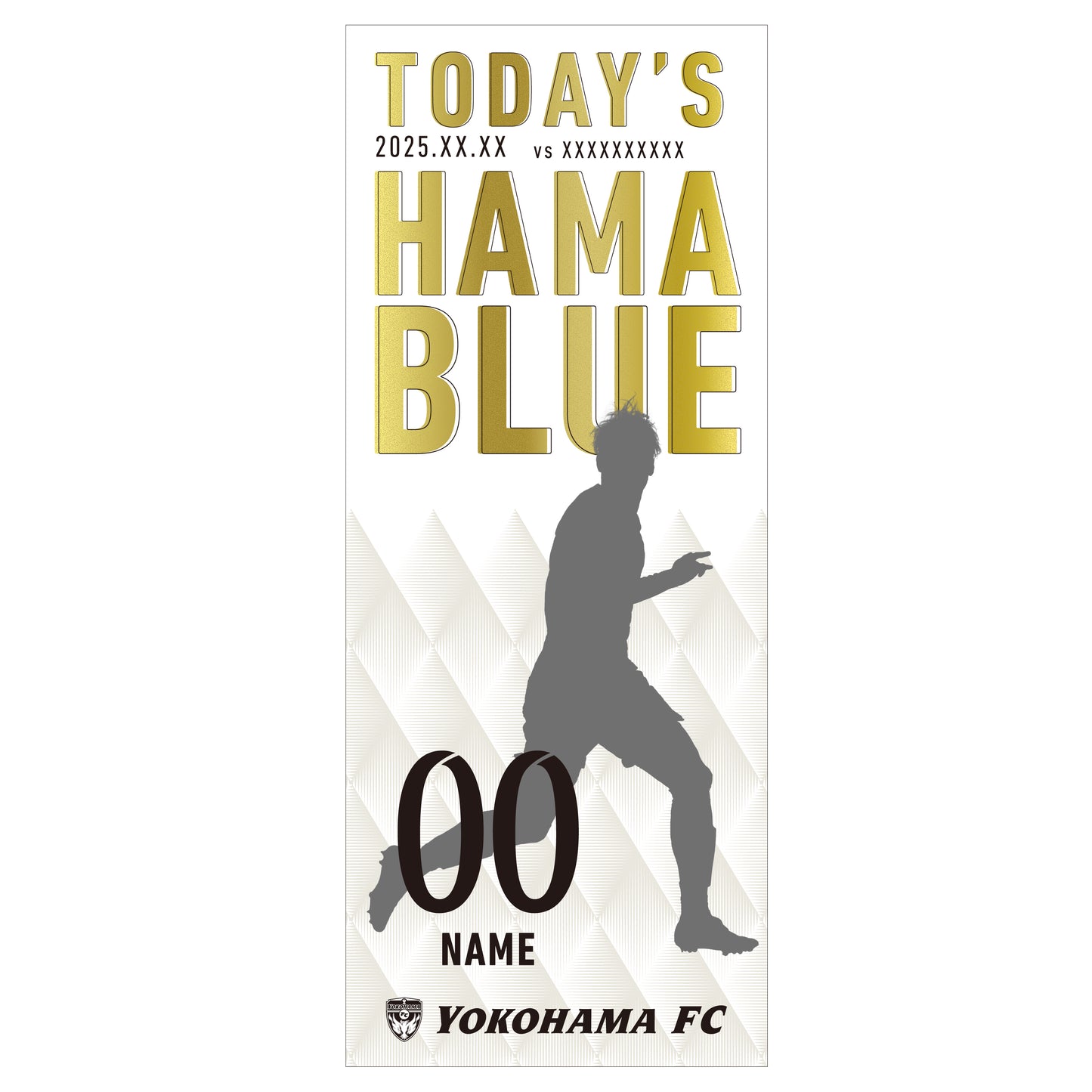 【フェイスタオル】12/6セレッソ大阪戦TODAY'S HAMABLUE