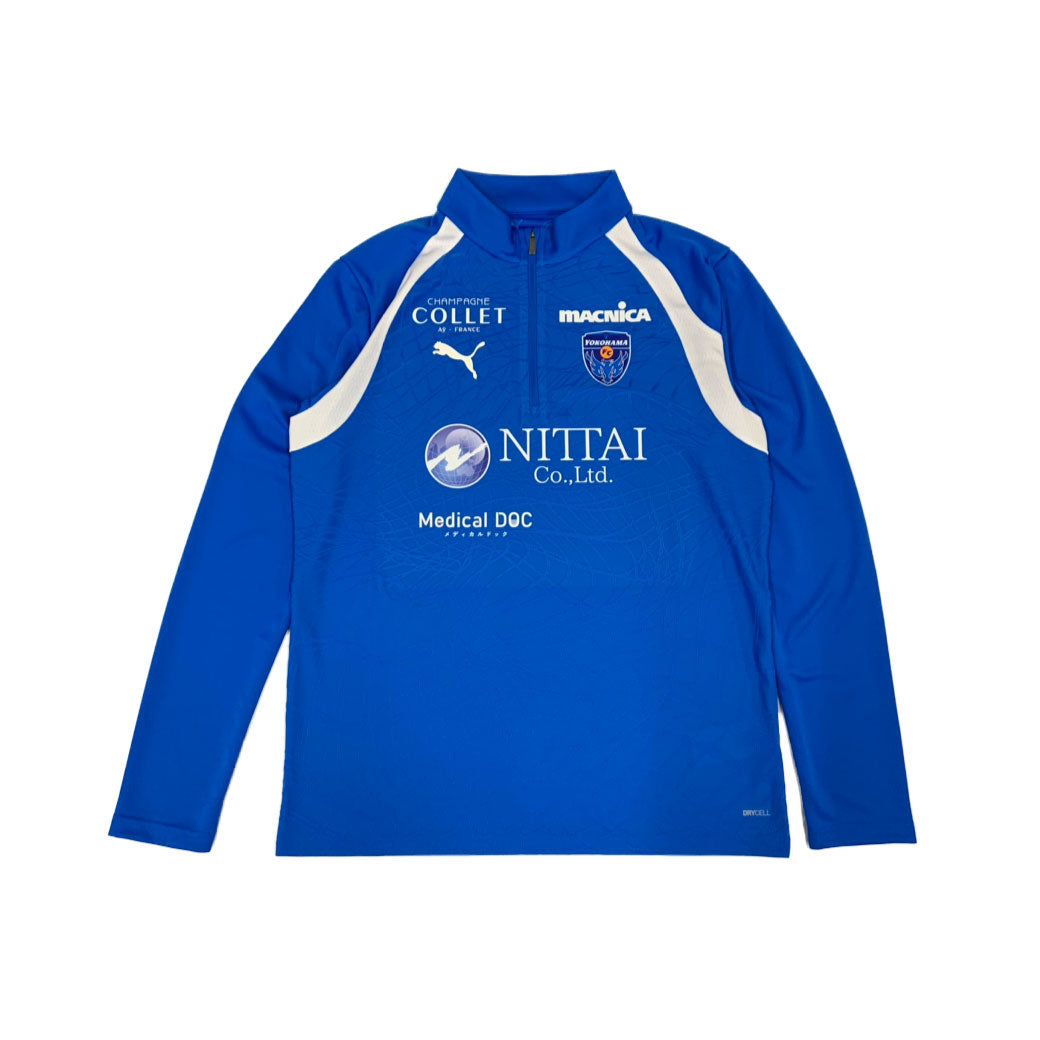 2026トレーニング1/4ジップトップ(スポンサーロゴあり) | 横浜FC・公式