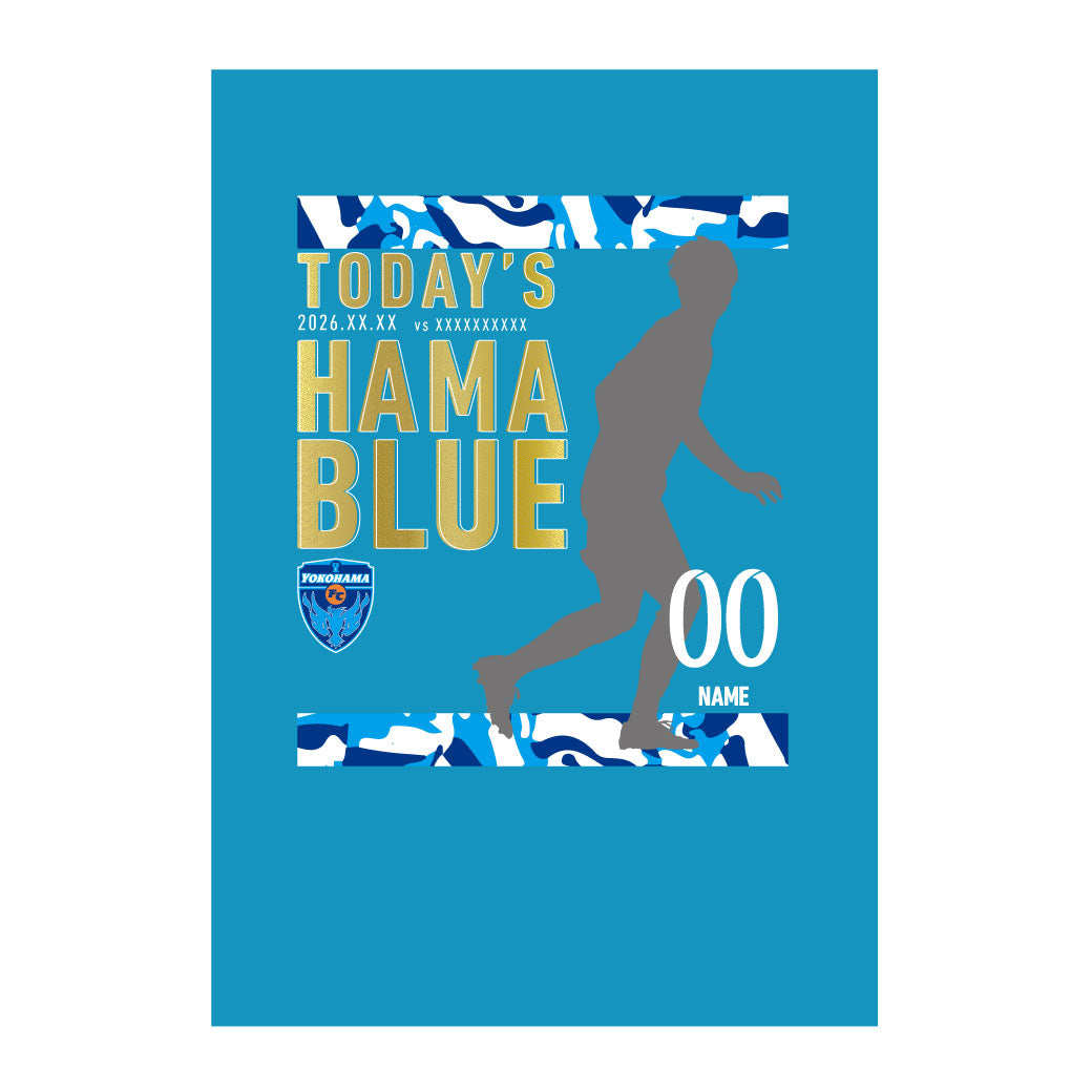 【Tシャツ】2/22栃木シティ戦TODAY'S HAMABLUE