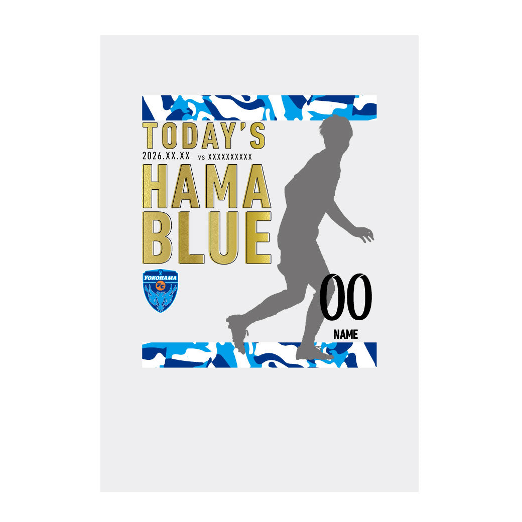 【Tシャツ】3/8ヴァンラーレ八戸戦TODAY'S HAMABLUE