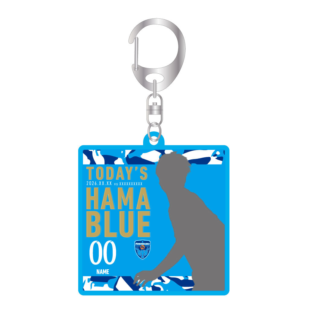 山田康太 横浜FC 1日店長 アクリルキーホルダー 数量限定 セット 横浜FC【アクリルキーホルダー】TODAY'S HAMABLUE | 横浜FC・公式