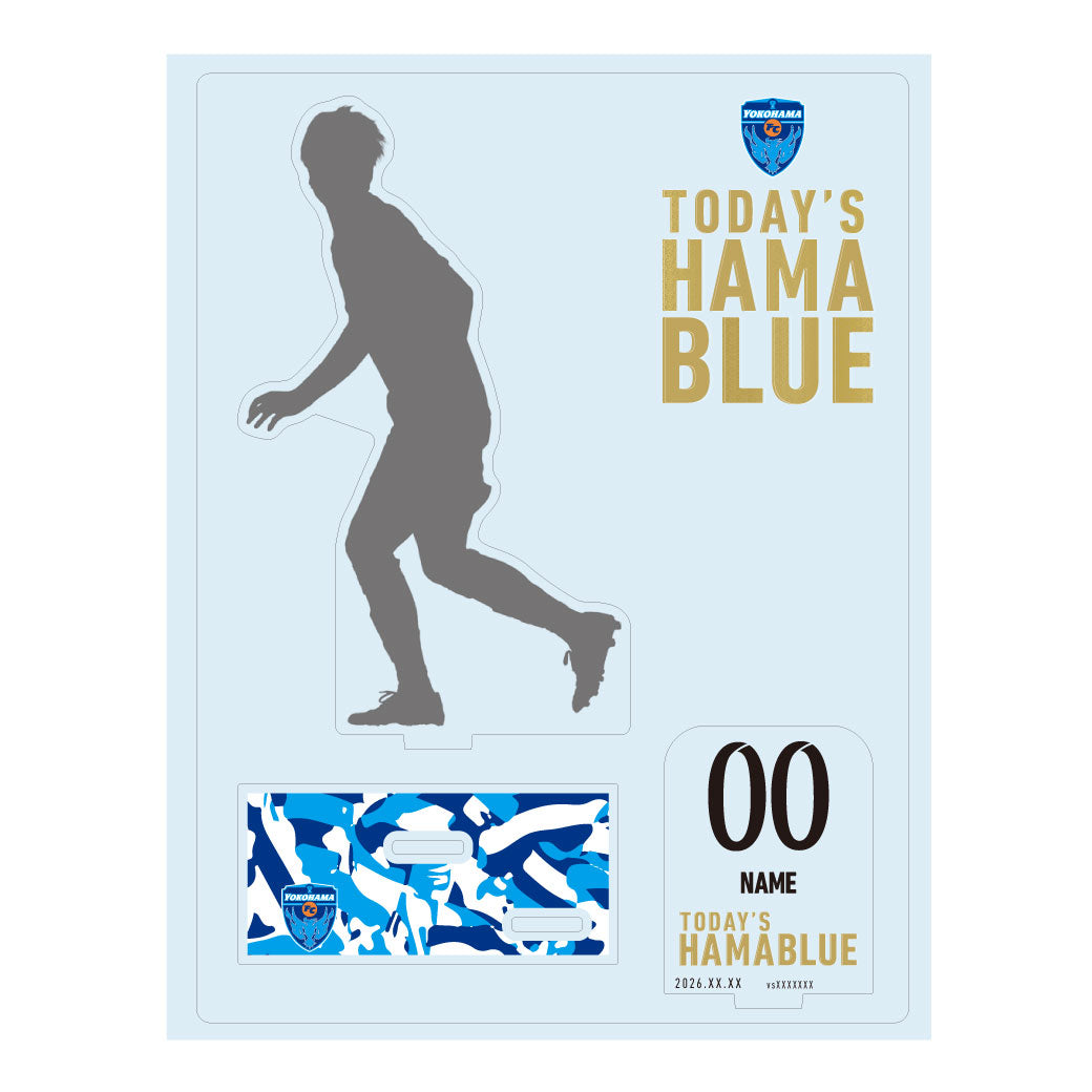 【アクリルスタンド】3/8ヴァンラーレ八戸戦TODAY'S HAMABLUE