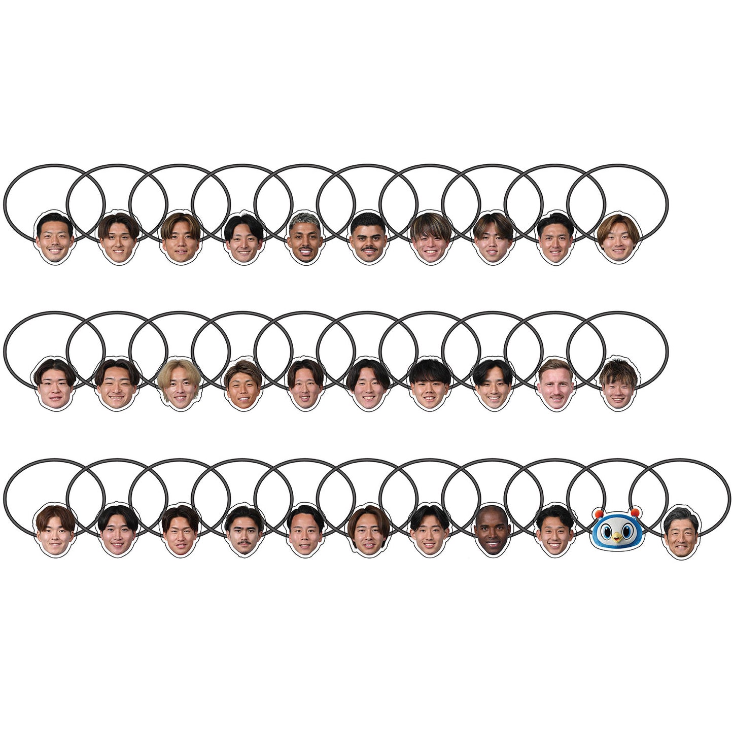 26プレーヤーズアクリルヘアゴム