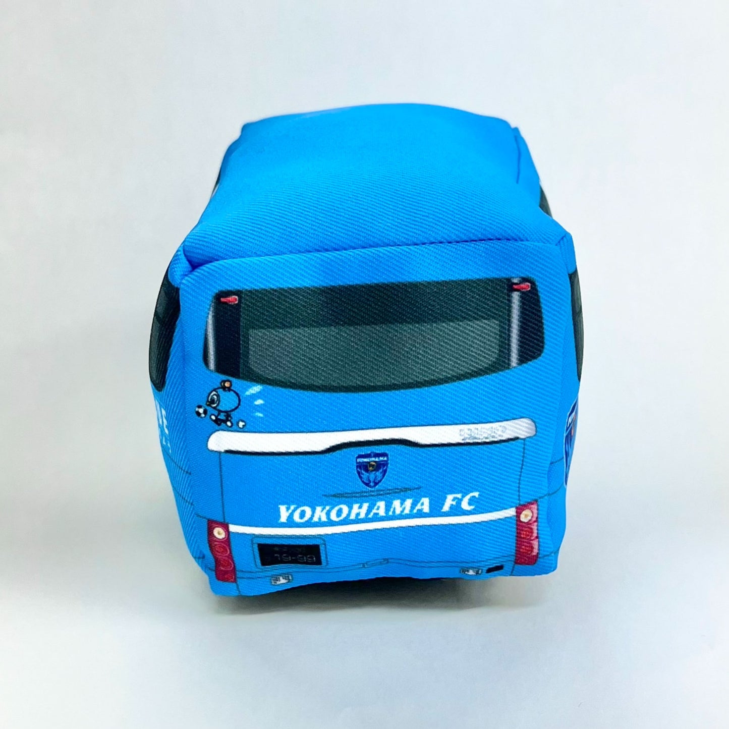 横浜FCチームバス風トコトコバスぬいぐるみ
