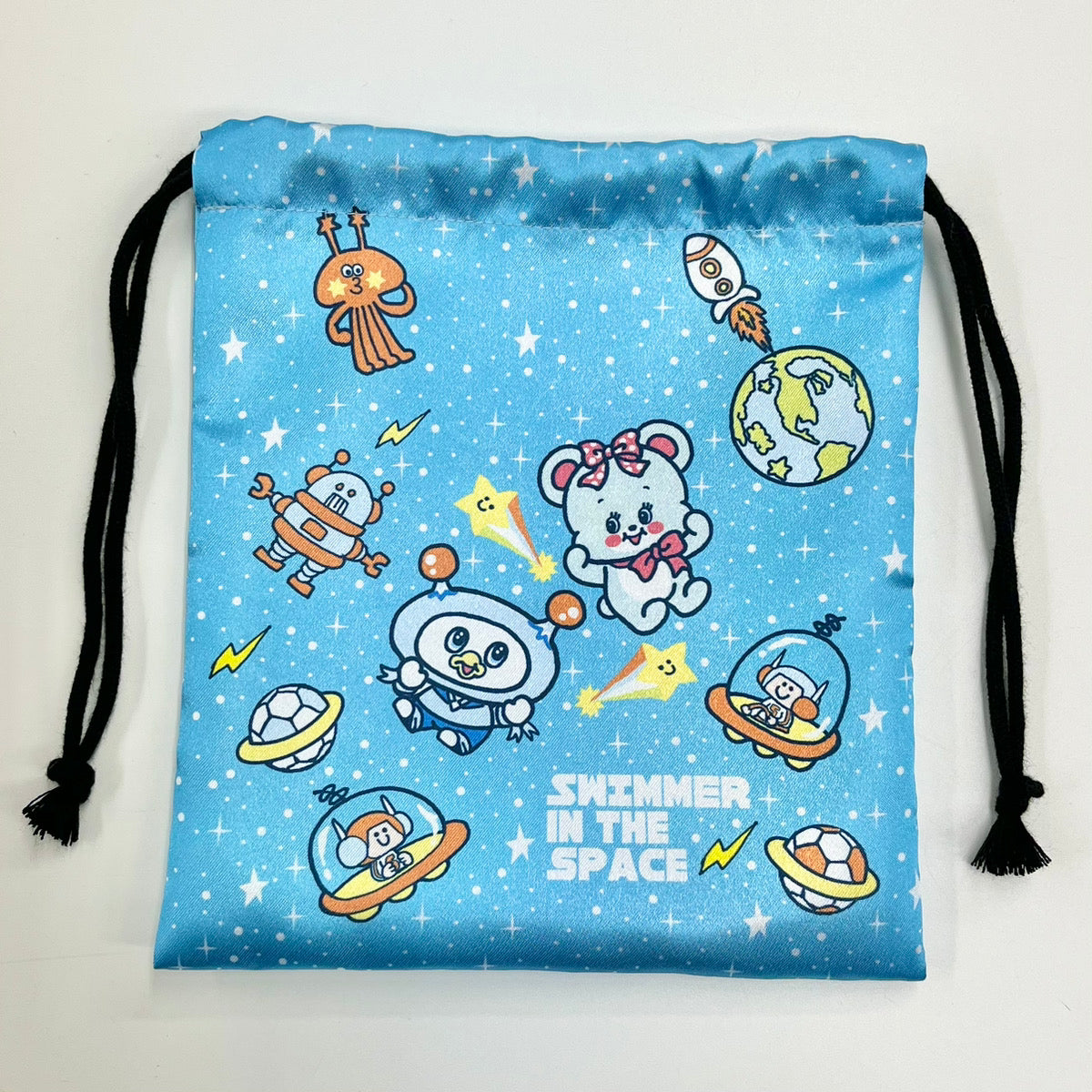 フリ丸×SWIMMERコラボ巾着