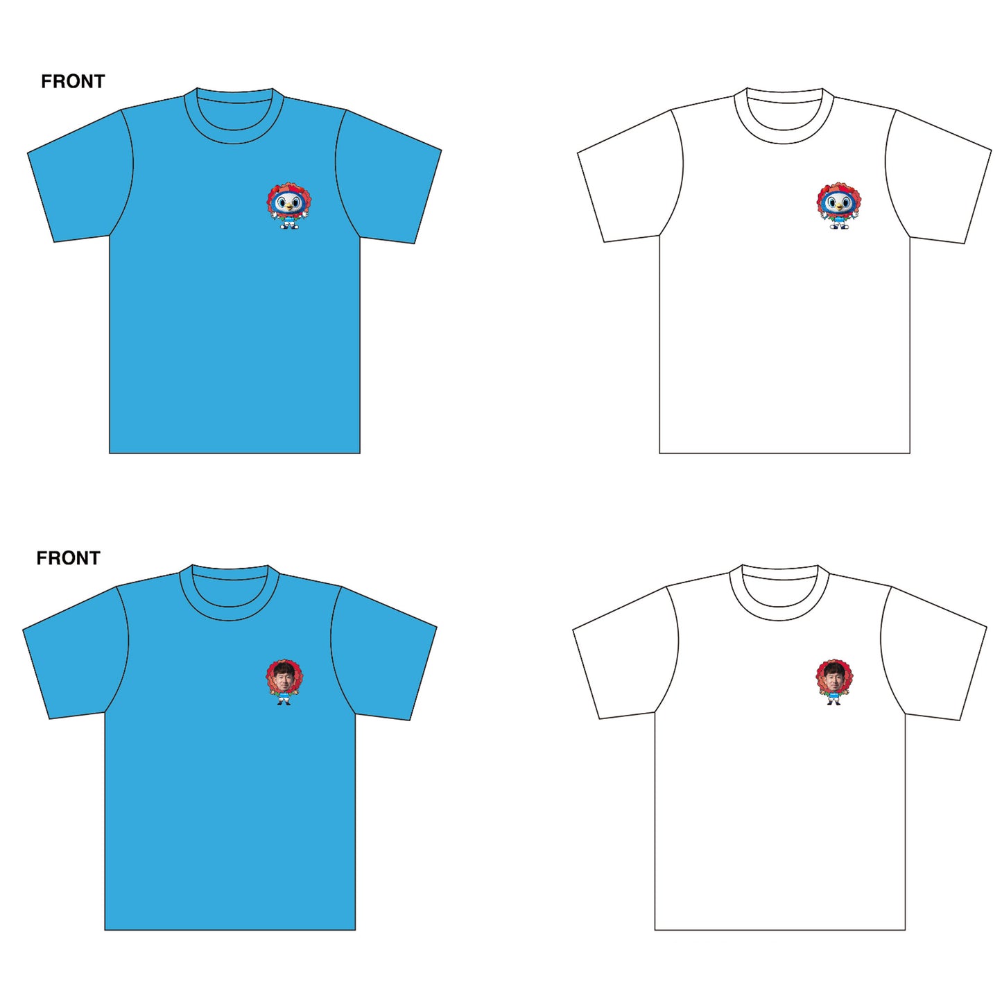 【150サイズ】カーネーションTシャツ(胸ワンポイント)