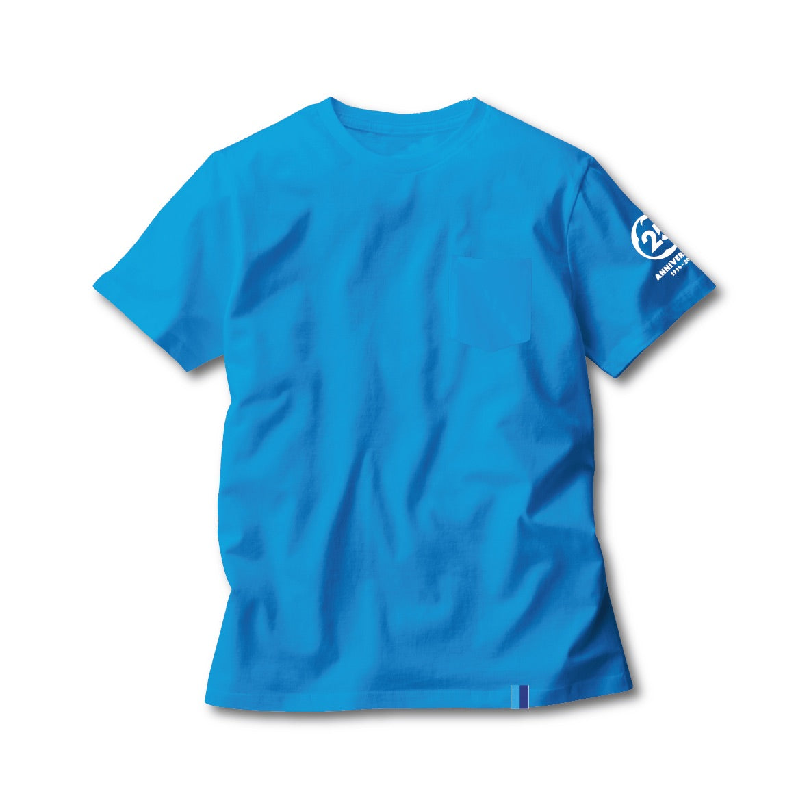 ビアラベルロゴポケット付きTシャツ