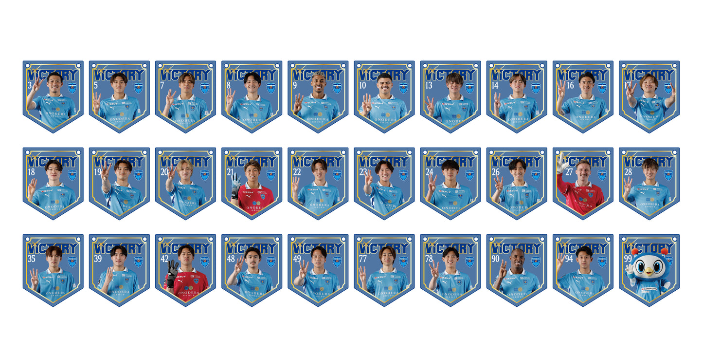 《ビクトリーガチャ》明治安田Jリーグ百年構想リーグペナント型キーホルダー