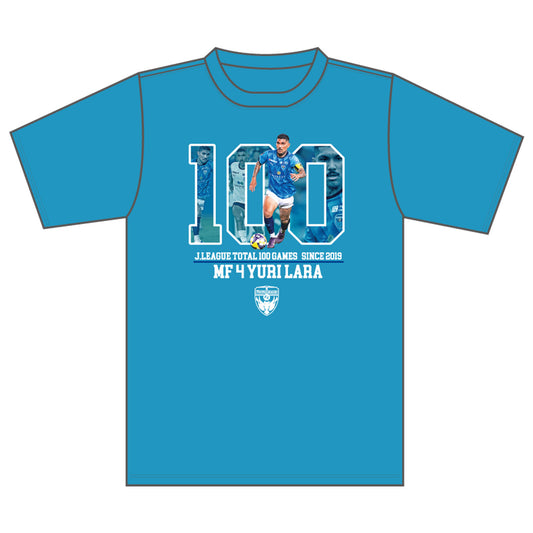 ユーリララ選手Ｊリーグ通算100試合出場記念実写Tシャツ