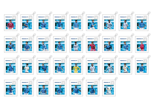 《ガチャガチャ》プレーヤーズパズルキーホルダー