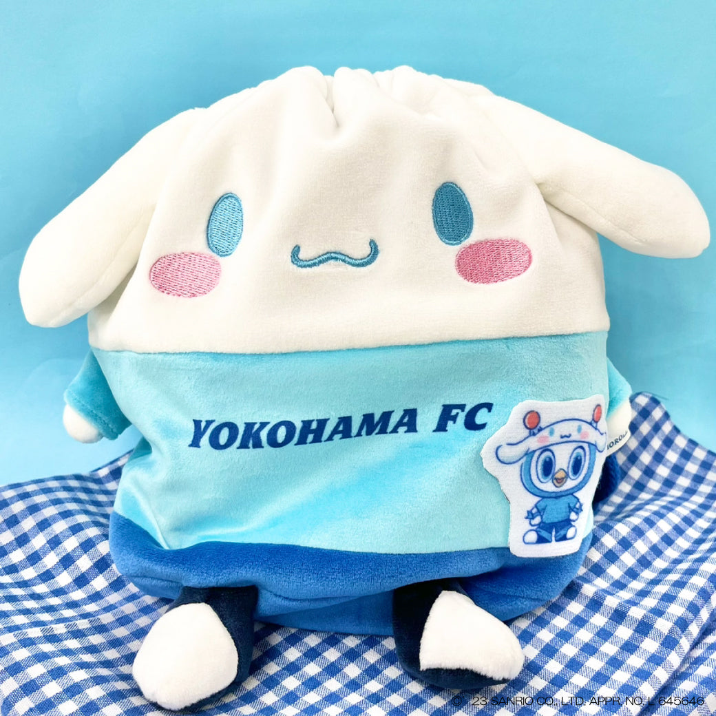 横浜FCフリ丸×シナモロール ダイカット巾着(シナモロール)