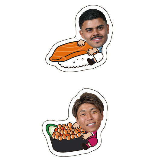 《シークレット》明治安田Ｊリーグ百年構想リーグプレーヤーズお寿司ステッカー