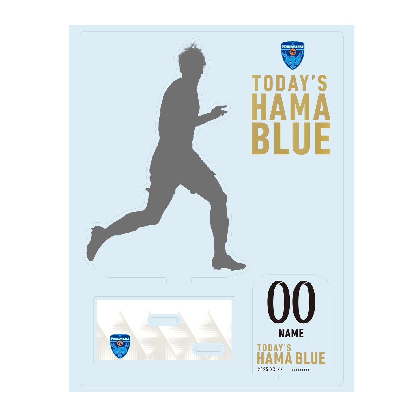 【アクリルスタンド】12/6セレッソ大阪戦TODAY'S HAMABLUE