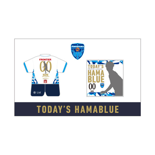 【ピンバッジセット】3/21ＳＣ相模原戦TODAY'S HAMABLUE