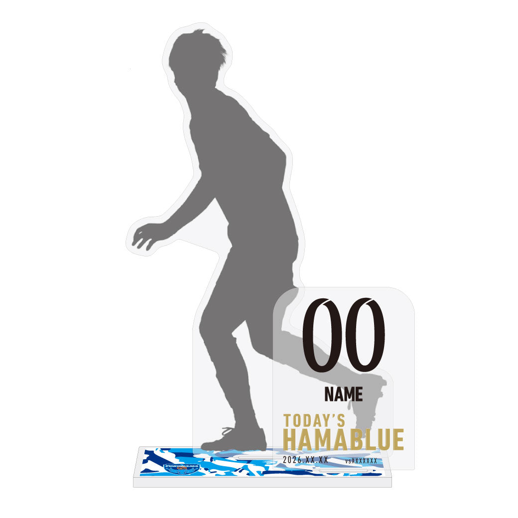 【アクリルスタンド】3/8ヴァンラーレ八戸戦TODAY'S HAMABLUE