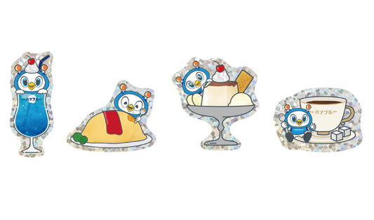 《シークレット》喫茶ハマブルーフリ丸ステッカー