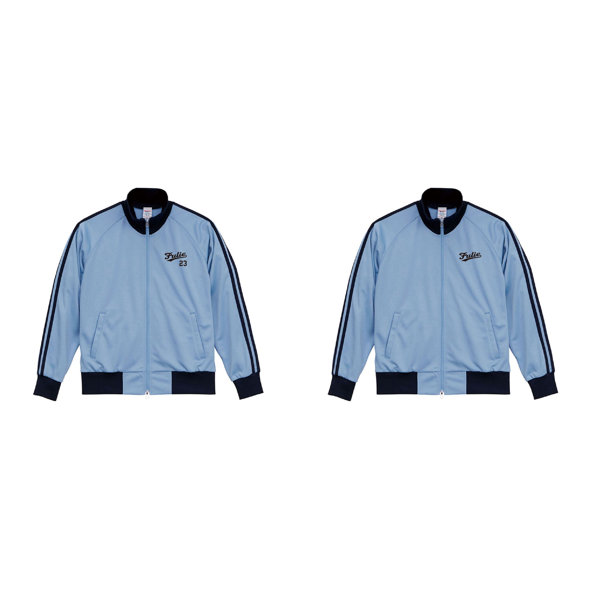 横浜FC上ジャージ　XL 非売品トラックジャケット L/XLサイズ)ロゴ刺繍トラックジャケット(フリエ筆記体ロゴ