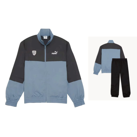 YOKOHAMA FC×PUMAウーブンカラーブロックトラックスーツ